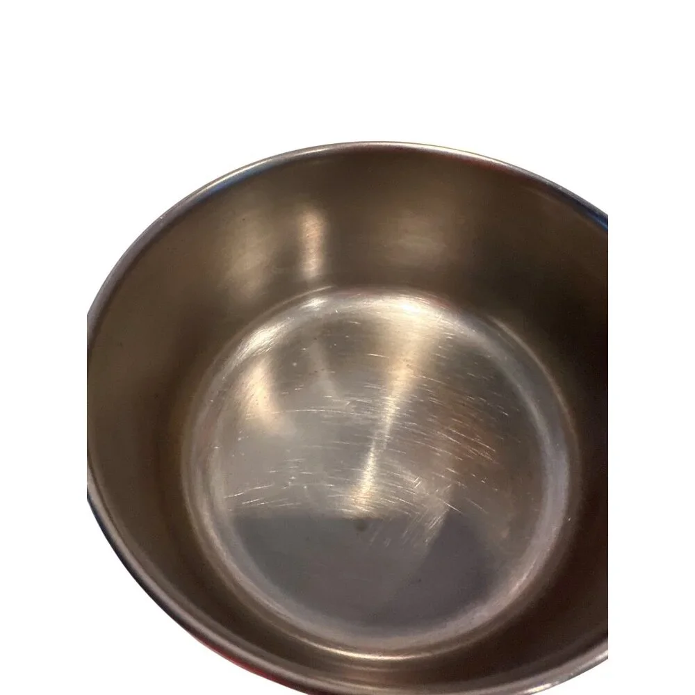Vintage Revere Ware Stainless Steel 1qt. Saucepan With Black Handle NO Lid